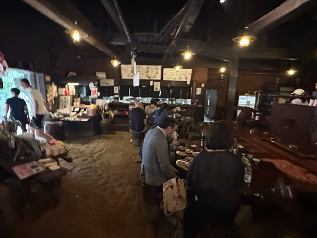 Inside Hakone Amazake Teahouse