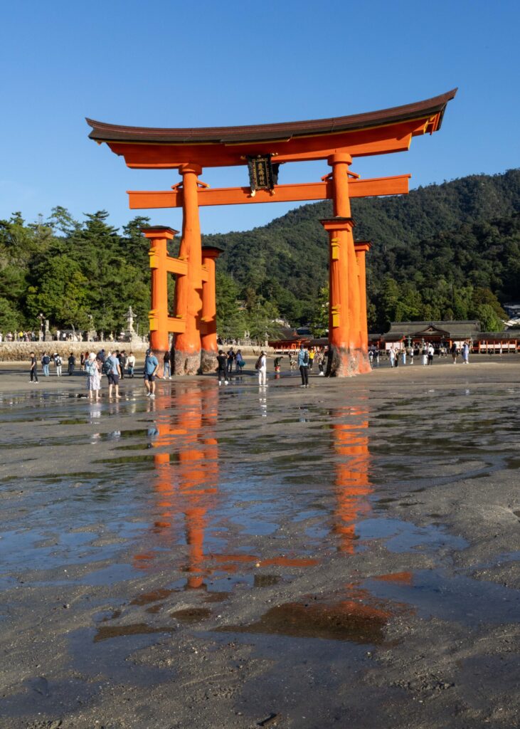 O-Torii gate of Miyajima's Itsukushima Shrine