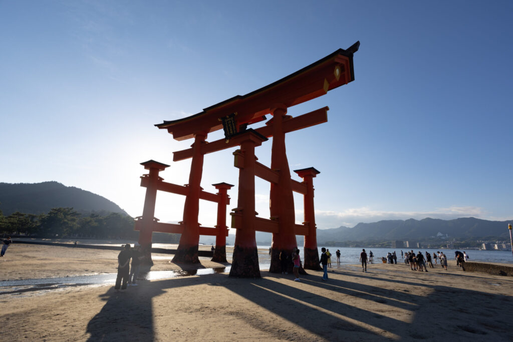 O-Torii gate of Miyajima's Itsukushima Shrine