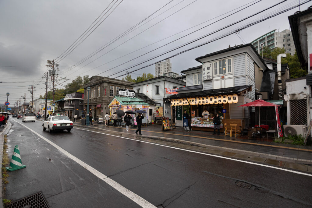 Walking through Otaru