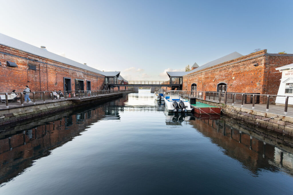 The Kanemori Red Brick Warehouse in Hakodate