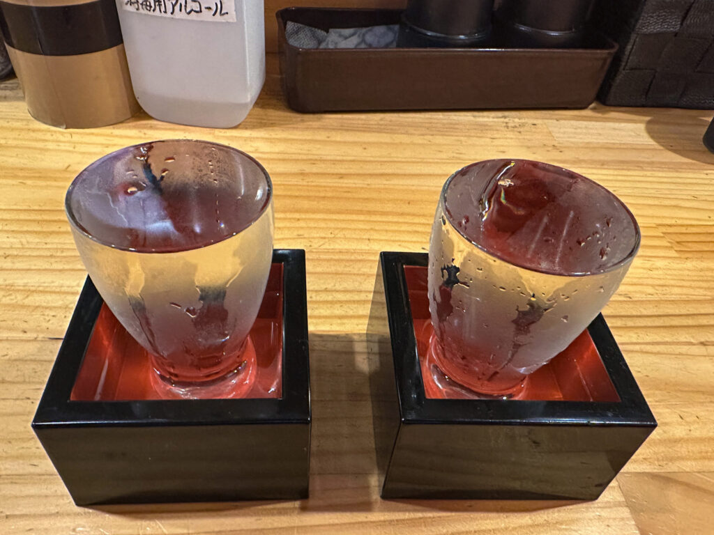 Of course we had more sake