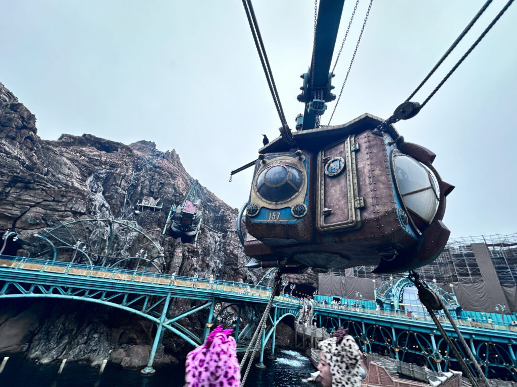 Inside the Mysterious Island section of DisneySea